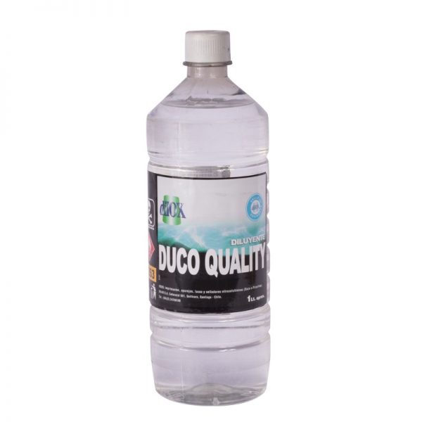 Colormix pintura automotriz, Diluyente Duco Quality botella 1lt Dilox